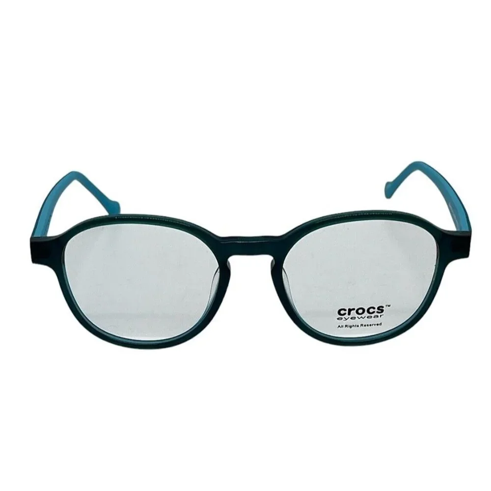 Crocs Eyewear Mod CF3179 Col 30BE 48-18-143 Blue Eyeglasses Frame Lightweight